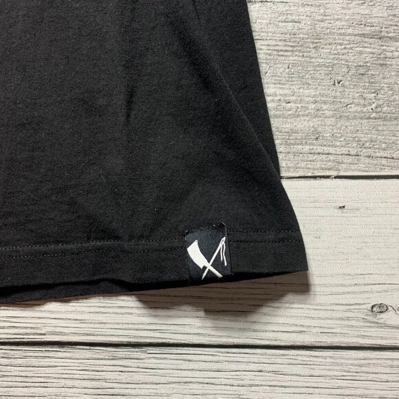 Rusty Butcher T-Shirt Reaper Mens Size XXL Black Motorcycle - Picture 3 of 7